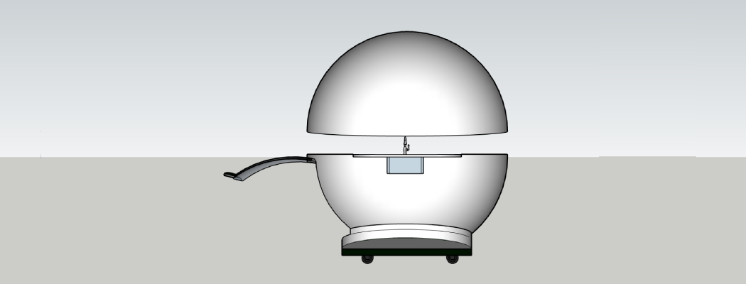 outdoor juice kiosk design